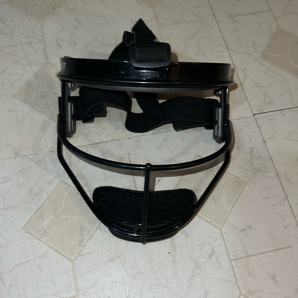 RIP-IT Defense youth Softball Face Mask Black Protective. Used